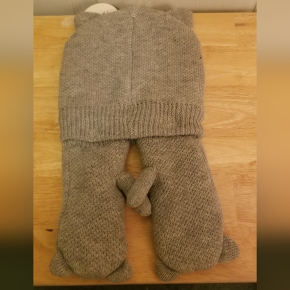 Kids' Hat & Mitten Set for 3 - 6yrs old - Picture 2 of 4